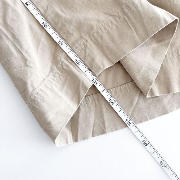 Tommy Bahama Mens Stripe Lined Flat Front Chino Short Tan Size 34 - Picture 6 of 9